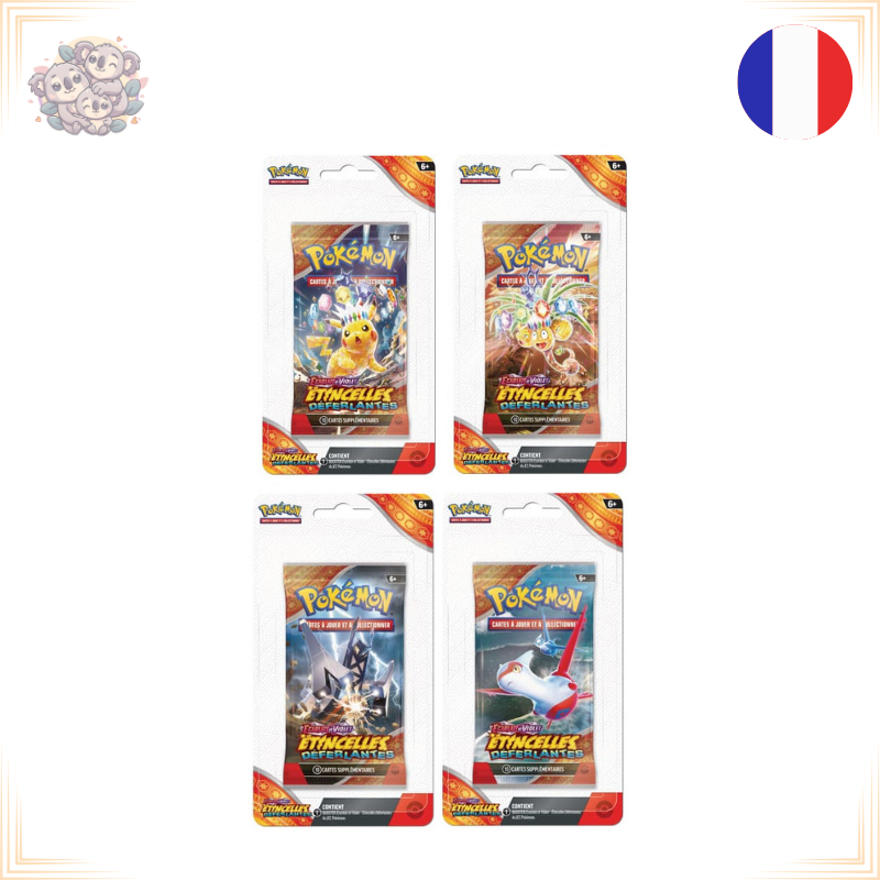 Booster sous Blister (Illustration Aléatoire) - EV08 Etincelles Déferlantes