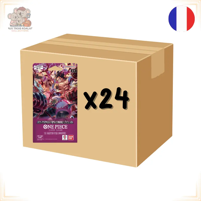 Carton 24 Blisters - OP11 Des Poings Vifs Comme l'Eclair