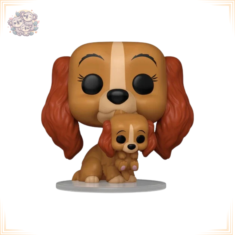 Disney - Pop La Belle et le Clochard - Lady avec chiot N° 1553