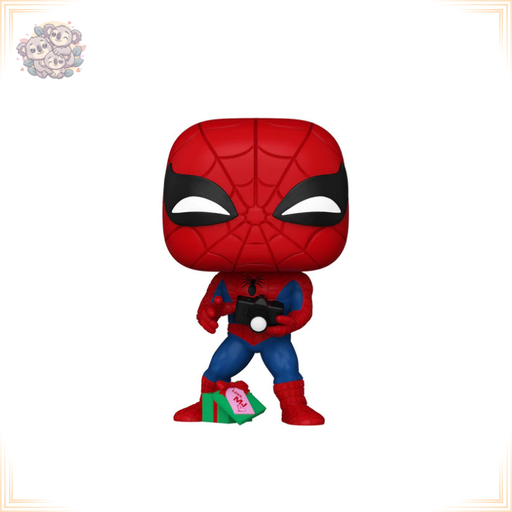 [POP229096] Holiday 24 Marvel - Pop - Spider-Man avec cadeau ouvert- N° 1441
